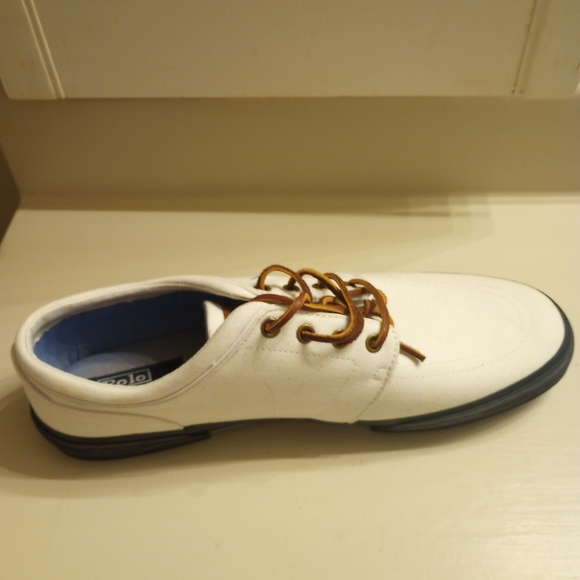 Polo Ralph Lauren Faxon Low Canvas men's boat/deck shoes - Picture 6 of 14